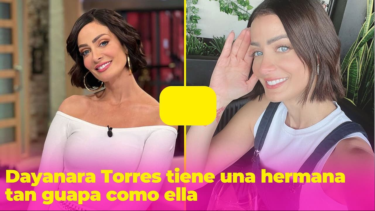 Dayanara Torres tiene una hermana que parece su gemela, ¡es tan guapa como la ex Miss Universo!