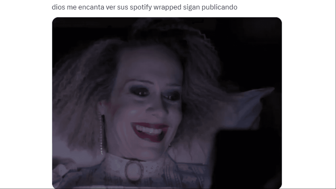 Internet reaccionó con gusto al Spotify Wrapped 2023
