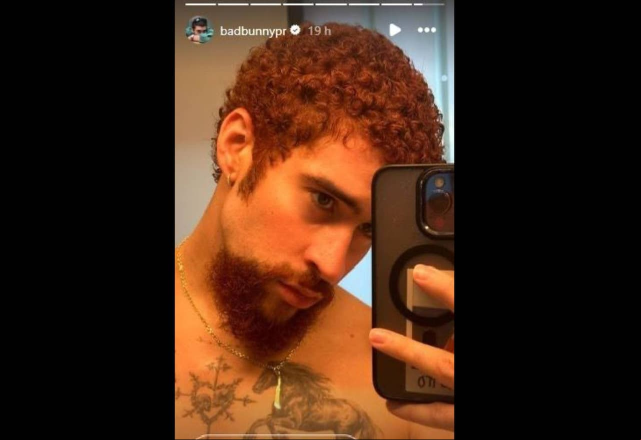 Bad Bunny nuevo look
