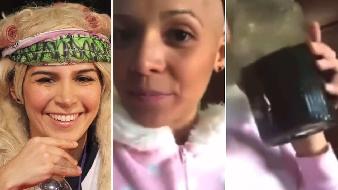 Así fue cuando Karla Luna mostró la extraña bebida que Karla Panini le daba para tratar el cáncer