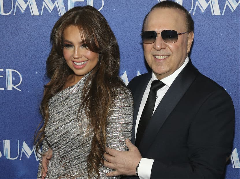 Mhoni Vidente predice que Thalía podría serle infiel a Tommy Mottola