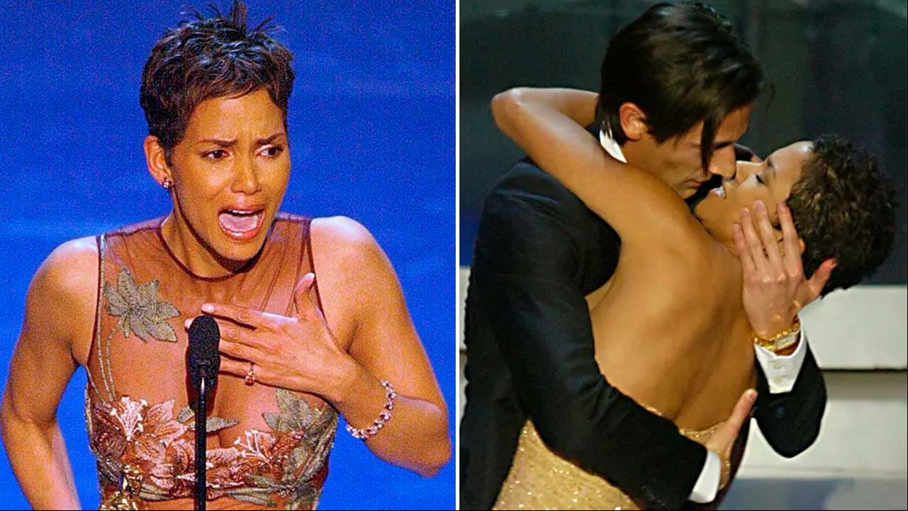 A Halle Berry le tomó 14 años hablar del beso que le robó Adrien Brody en los Oscar: le afectó mucho