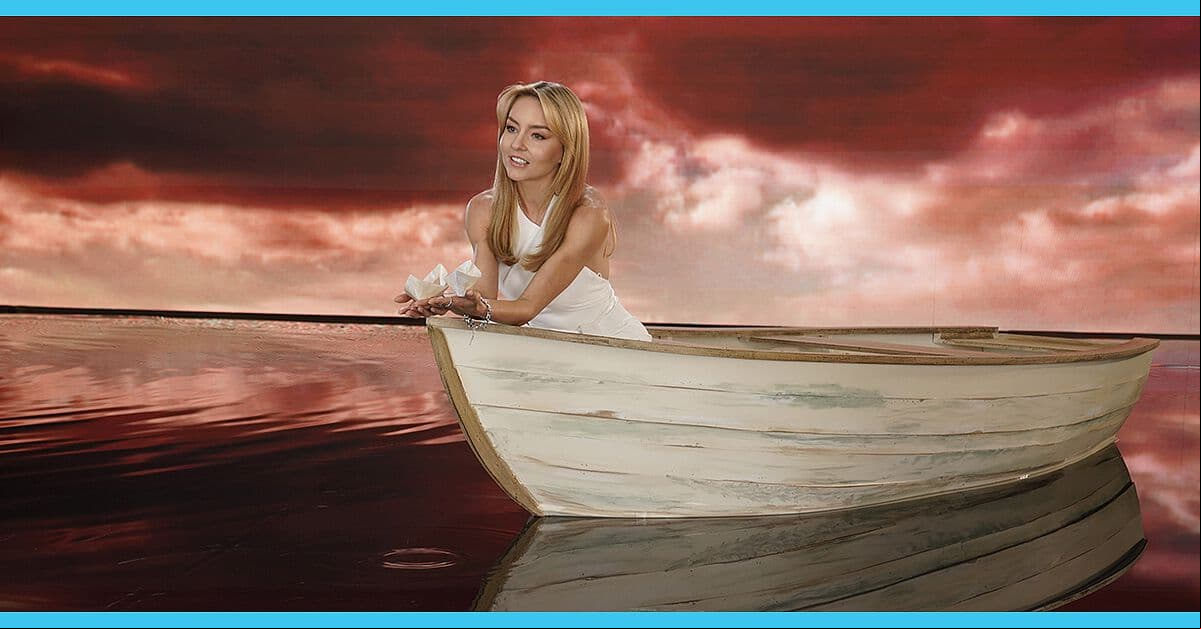 Video: Angelique Boyer muestra cómo se cayó de la lancha en el mar de Puerto Palma