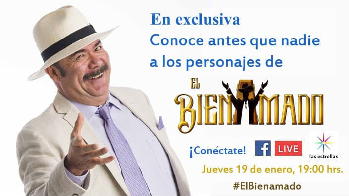 ¡NO TE PIERDAS LA PRESENTACIÓN A PRENSA EN VIVO DE EL BIENAMADO!