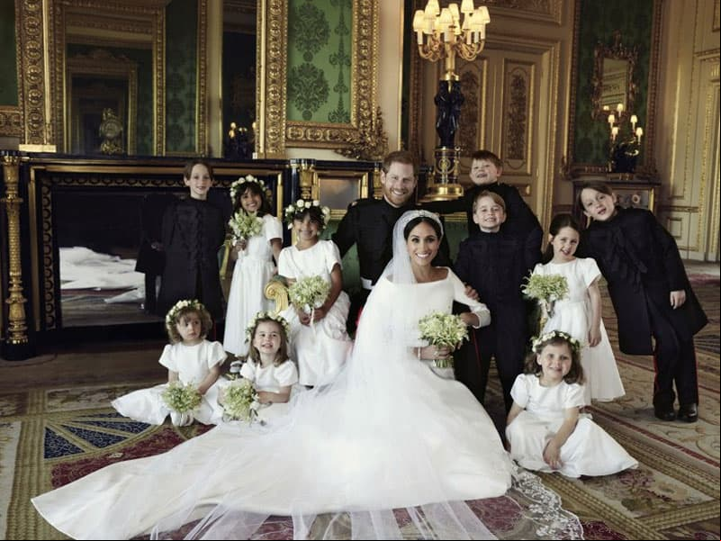 Los duques de Sussex celebraron en el Castillo de Windsor