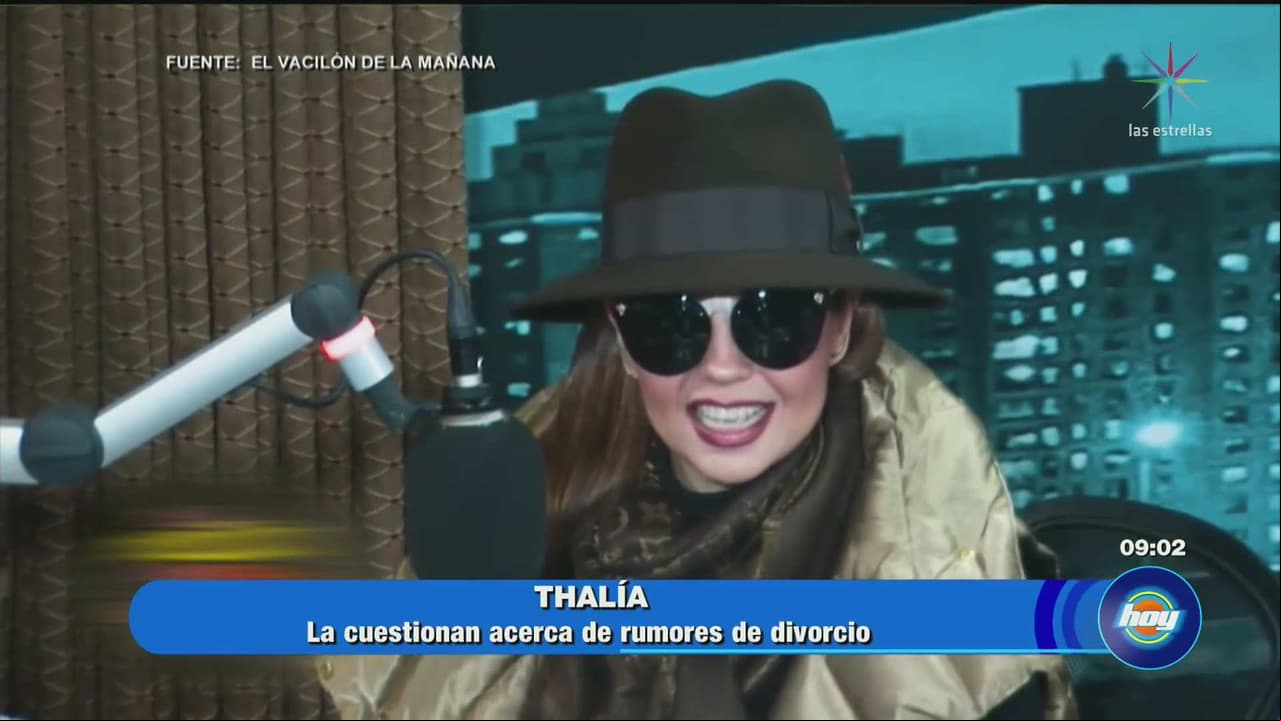 ¿Thalía se divorcia de Tommy Mottola?