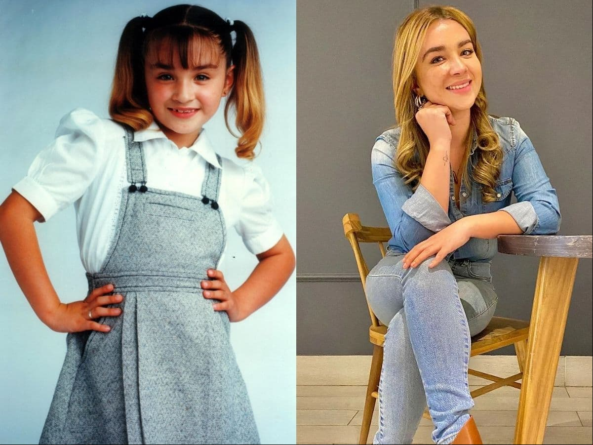 Daniela Luján se convirtió en 'Luz Clarita' en la telenovela