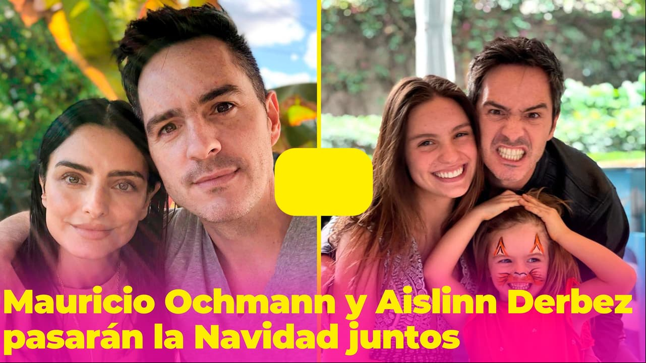 Mauricio Ochmann pasará Navidad con sus dos exesposas: fans se sorprenden por lo bien que se llevan