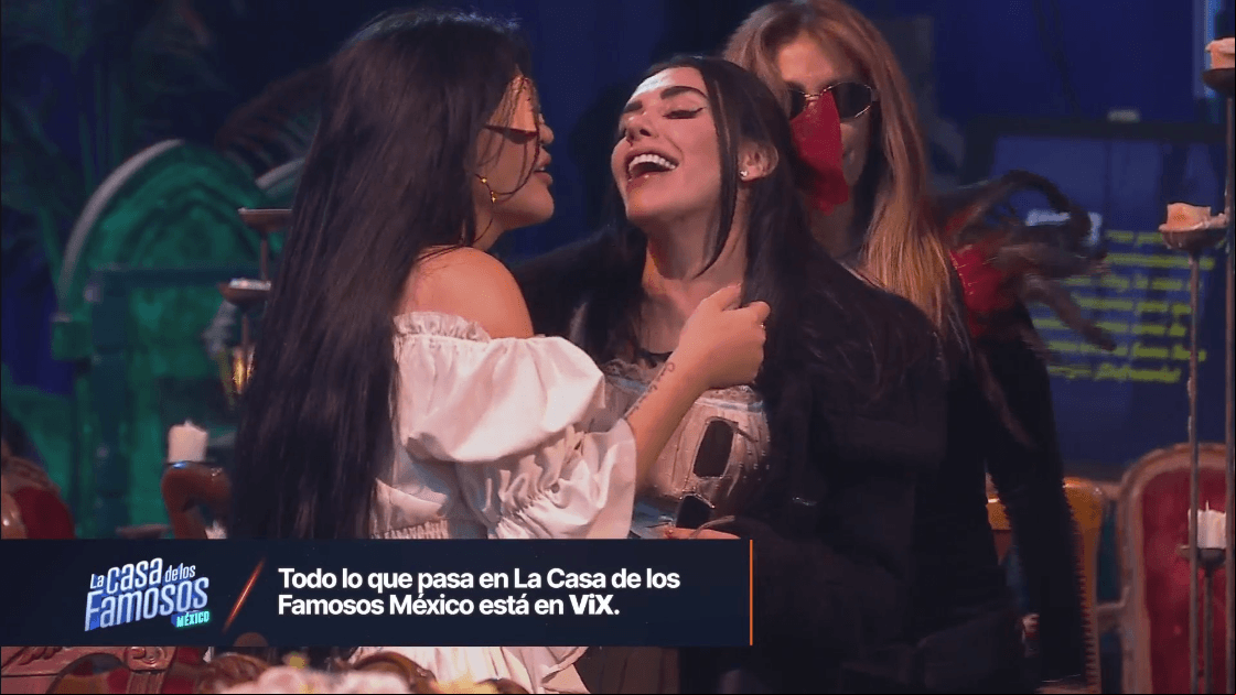 Karime y Gomita en fiesta temática de La Casa de los Famosos México