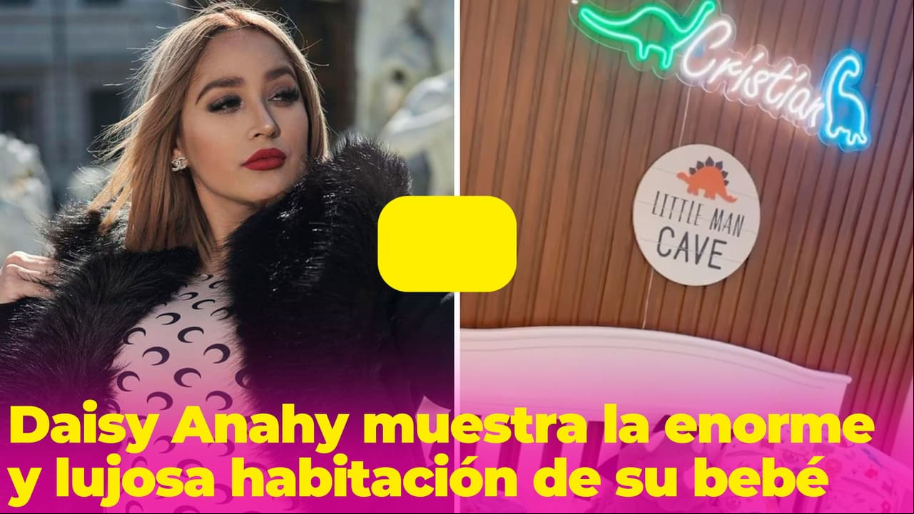 “Ya casi”: Daisy Anahy muestra como nunca la habitación de su bebé con Eduin Caz a días de nacer