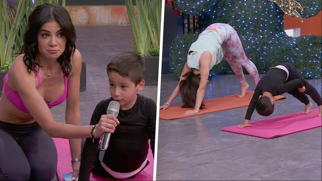 Diviértete y ponte en forma con tus hijos con la rutina de yoga para niños