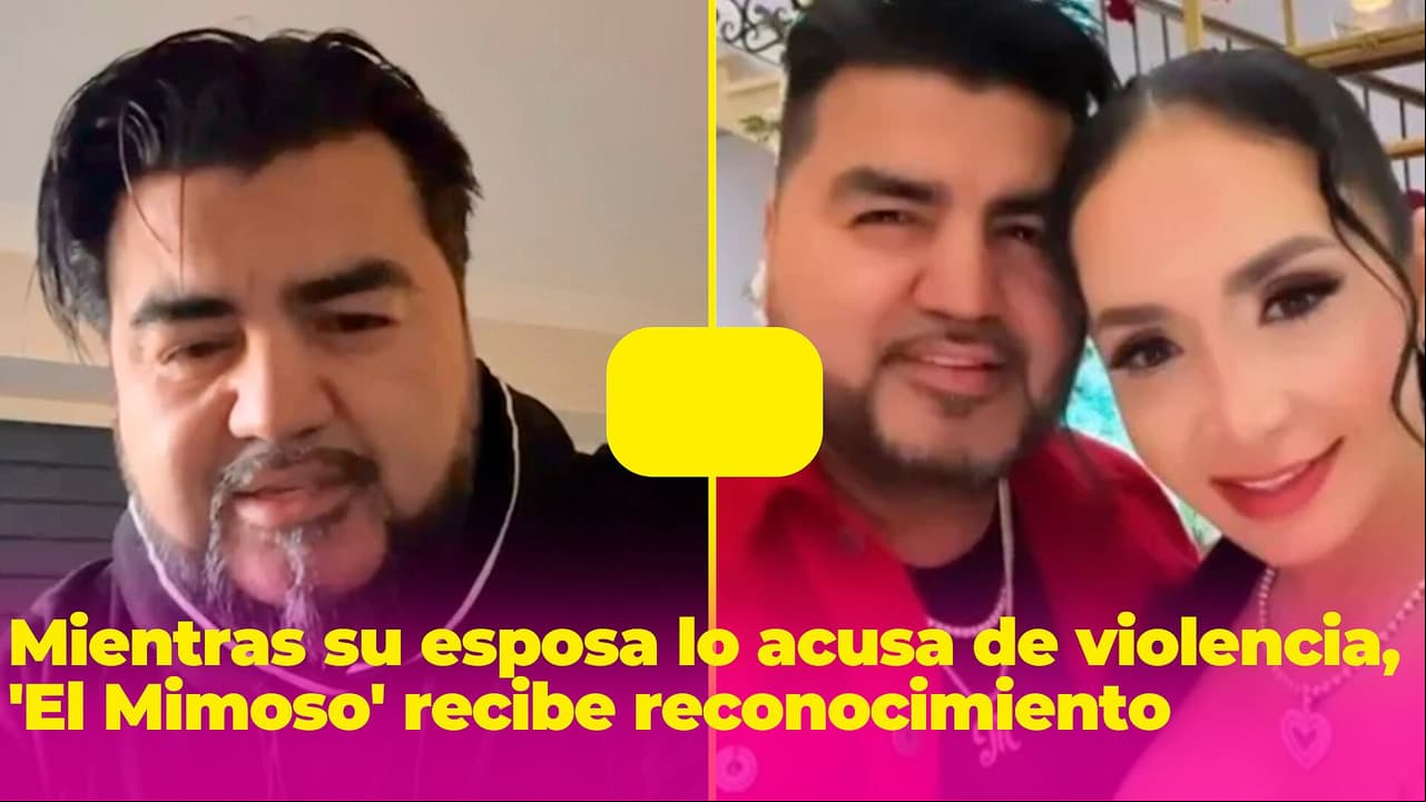 Mientras su esposa lo acusaba de violencia doméstica, esto hacía 'El Mimoso'