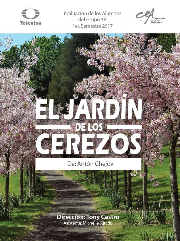 Obra "El Jardín de los Cerezos"