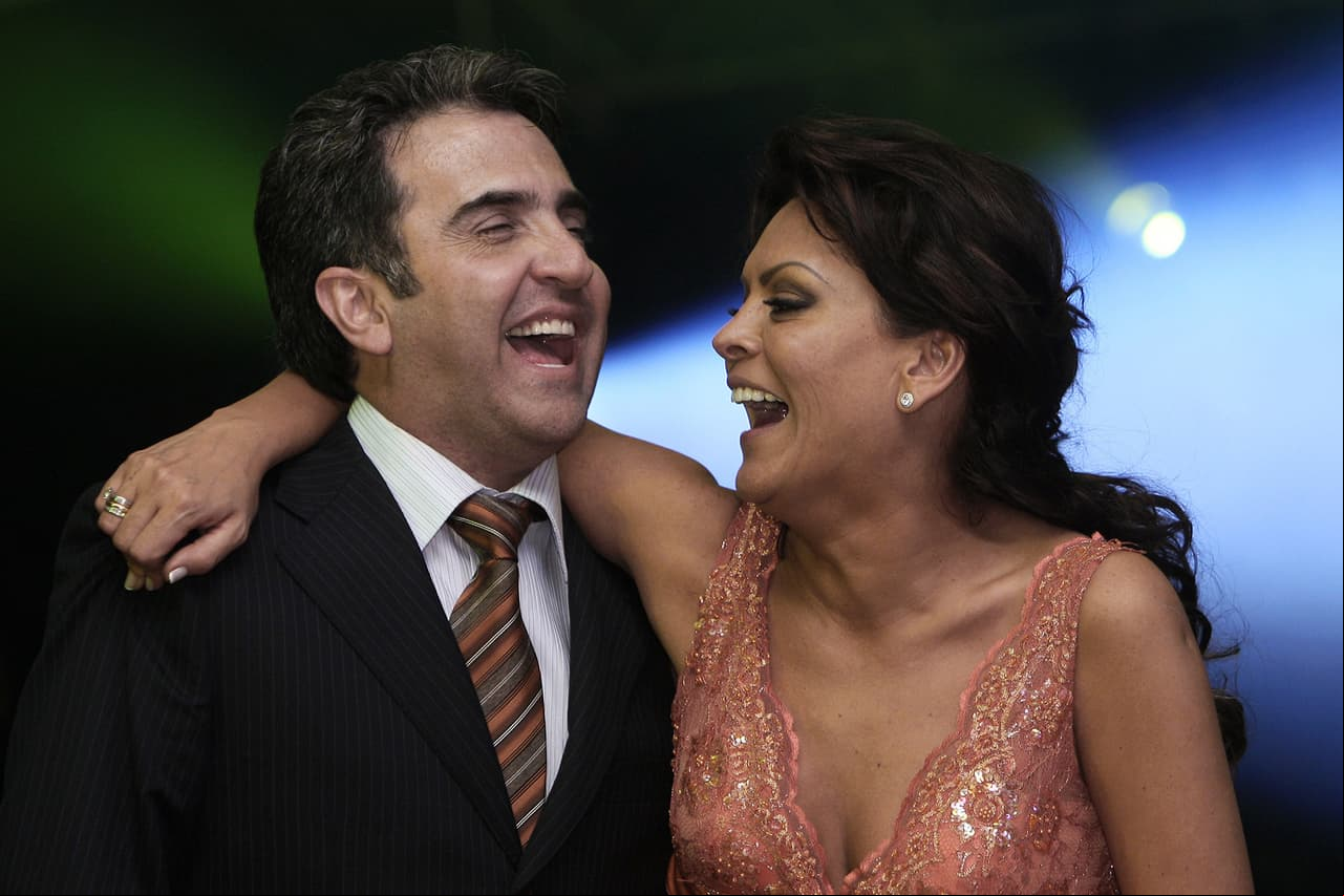 La periodista y el también cantante se casaron en 2007 apenas unos meses después de que confirmaron la relación de la que tanto se rumoró.