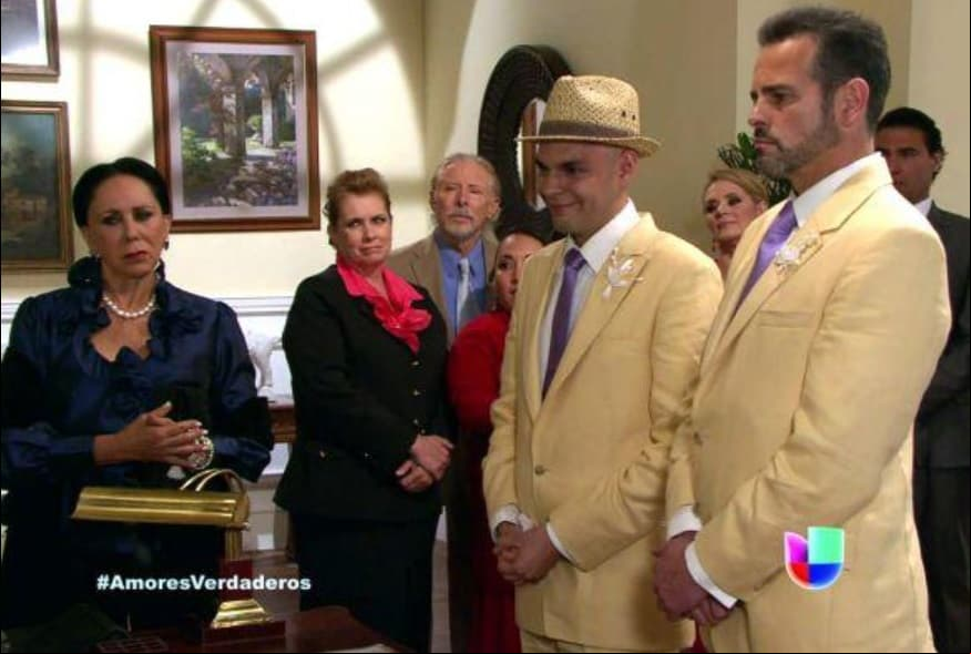 'Jean Marie' y 'Stéfano' en 'Amores verdaderos'