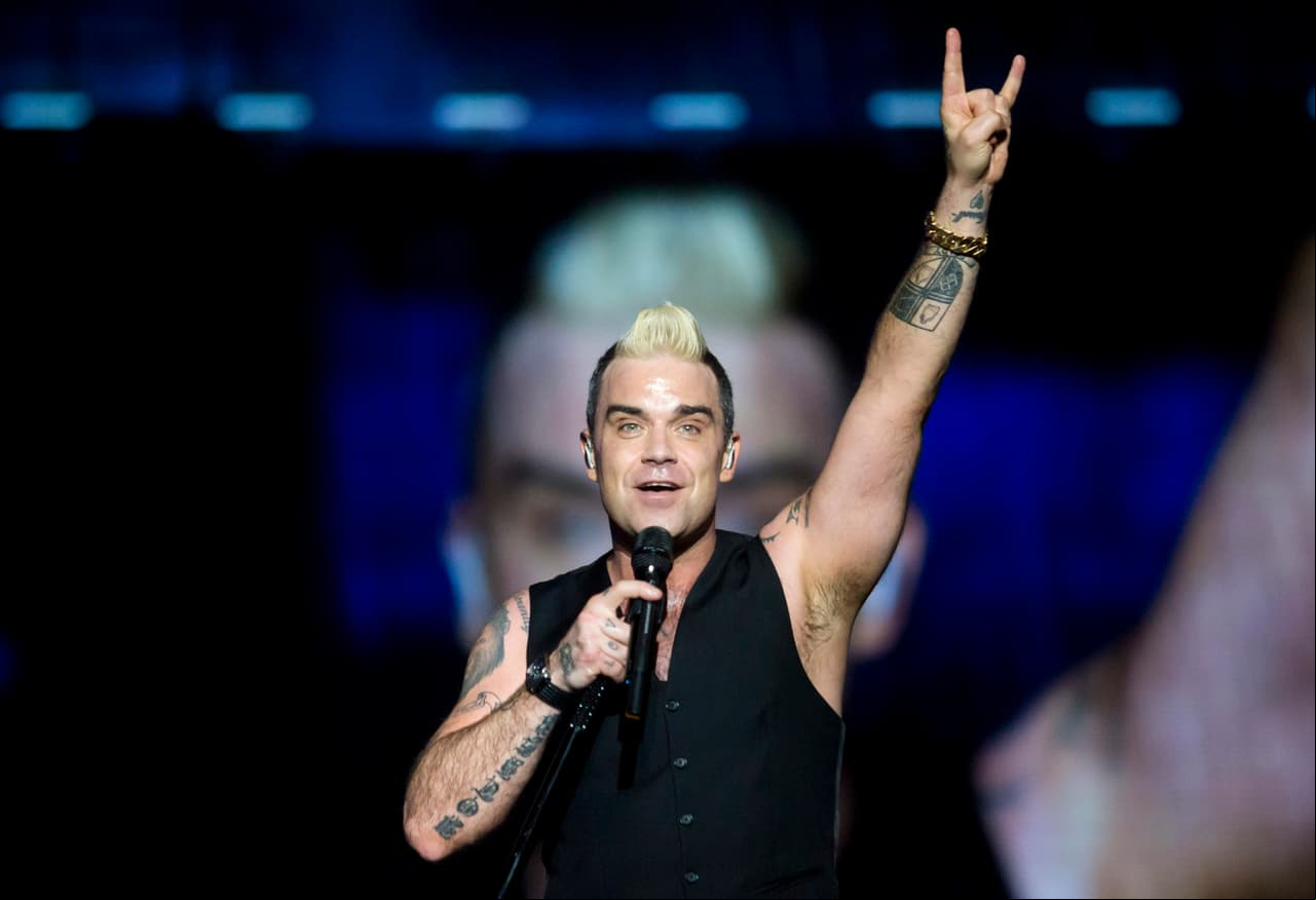 La polémica participación de Robbie Williams en la inauguración de la copa del mundo