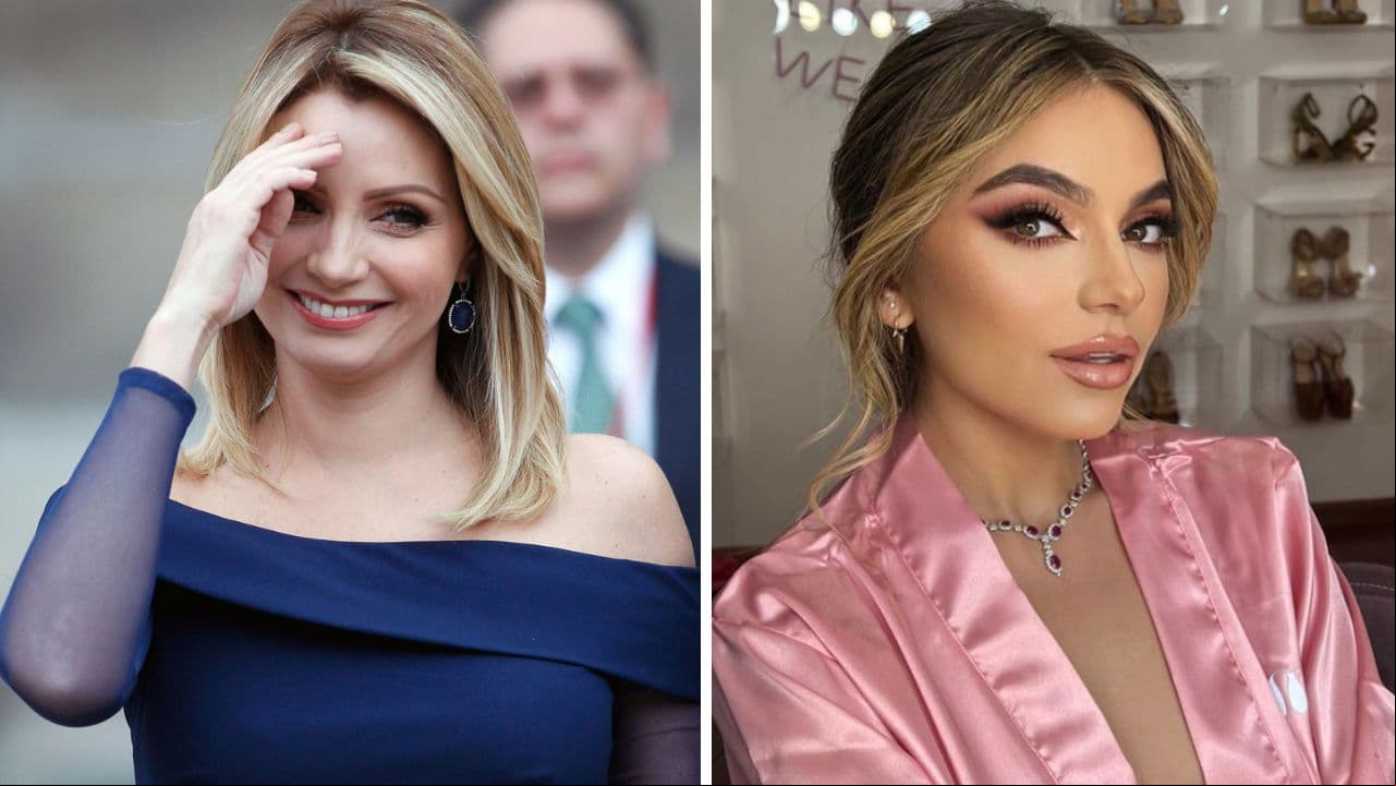Angélica Rivera y su hija Sofía Castro