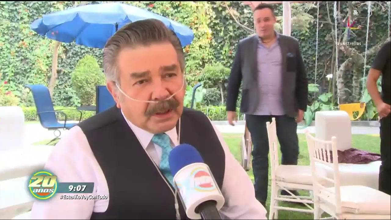 Jorge Ortiz de Pinedo usa aparato que ¡Le prolongará la vida!