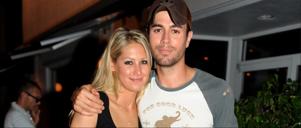 Anna Kournikova y Enrique Iglesias se convirtieron en padres el año pasado