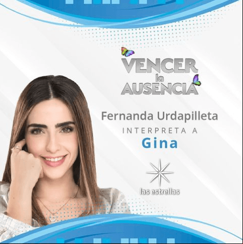 Tras el éxito de "Mi fortuna es amarte", Fernanda Urdapilleta aparecerá en esta producción como 'Gina'.