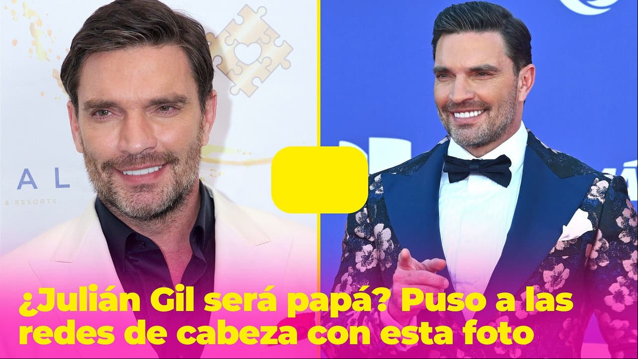 ¿Julián Gil será papá? Puso a las redes sociales de cabeza con esta foto