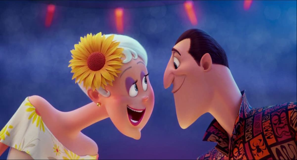 'Ericka' y 'Drac' en la película 'Hotel Transylvania 3'