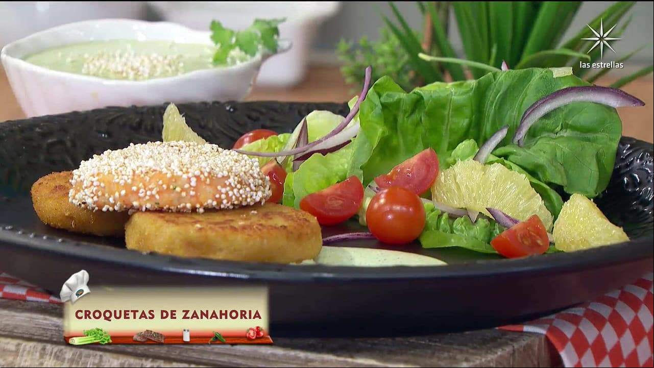 Receta saludable: Croquetas de zanahoria y papa