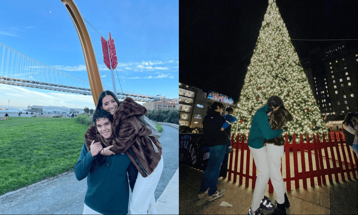 Hijo de Eduardo Santamarina grita su amor por su novia en romántico viaje