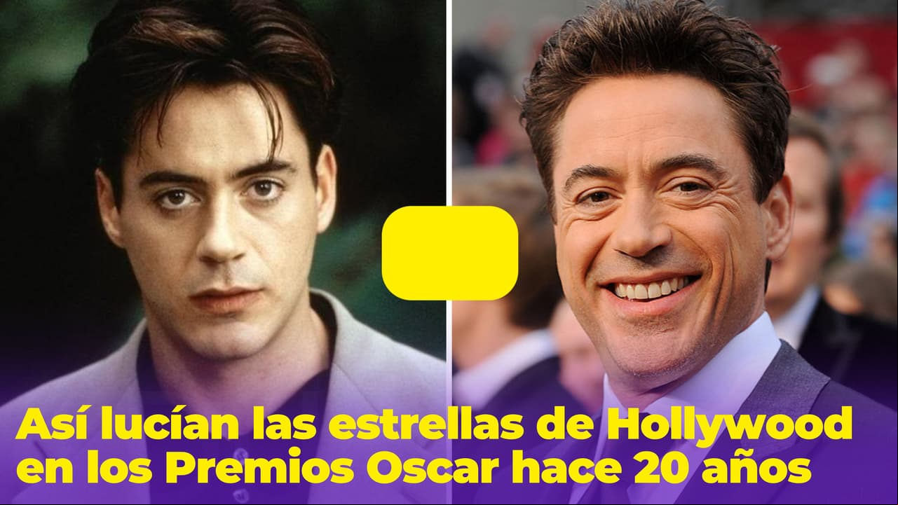 Así lucían los actores favoritos de Hollywood en los Premios Oscar hace 20 años: el cambio es impactante