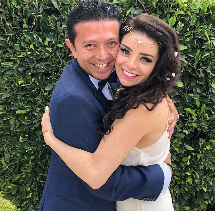 Incluso, cuando contrajo nupcias con Raúl Bernal, el pasado 23 de marzo de 2019, compartió en Instagram algunas fotos de ese momento especial.