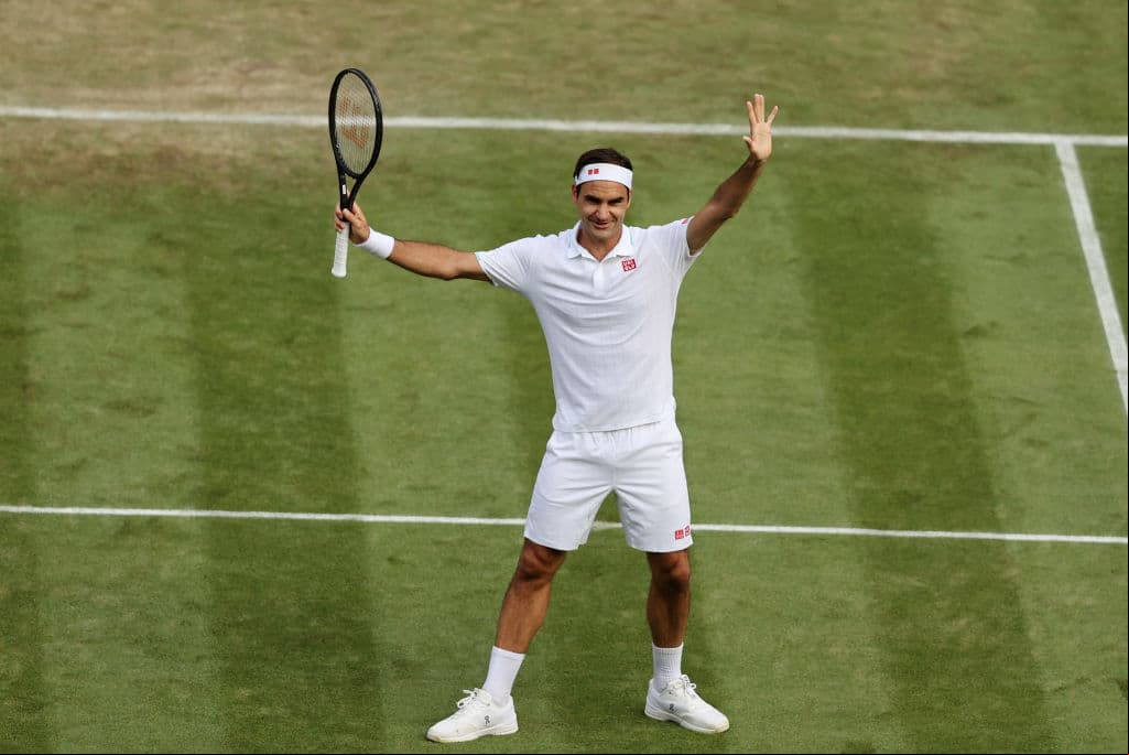 Federer y Medvedev avanzan a la tercera ronda en Wilmbledon