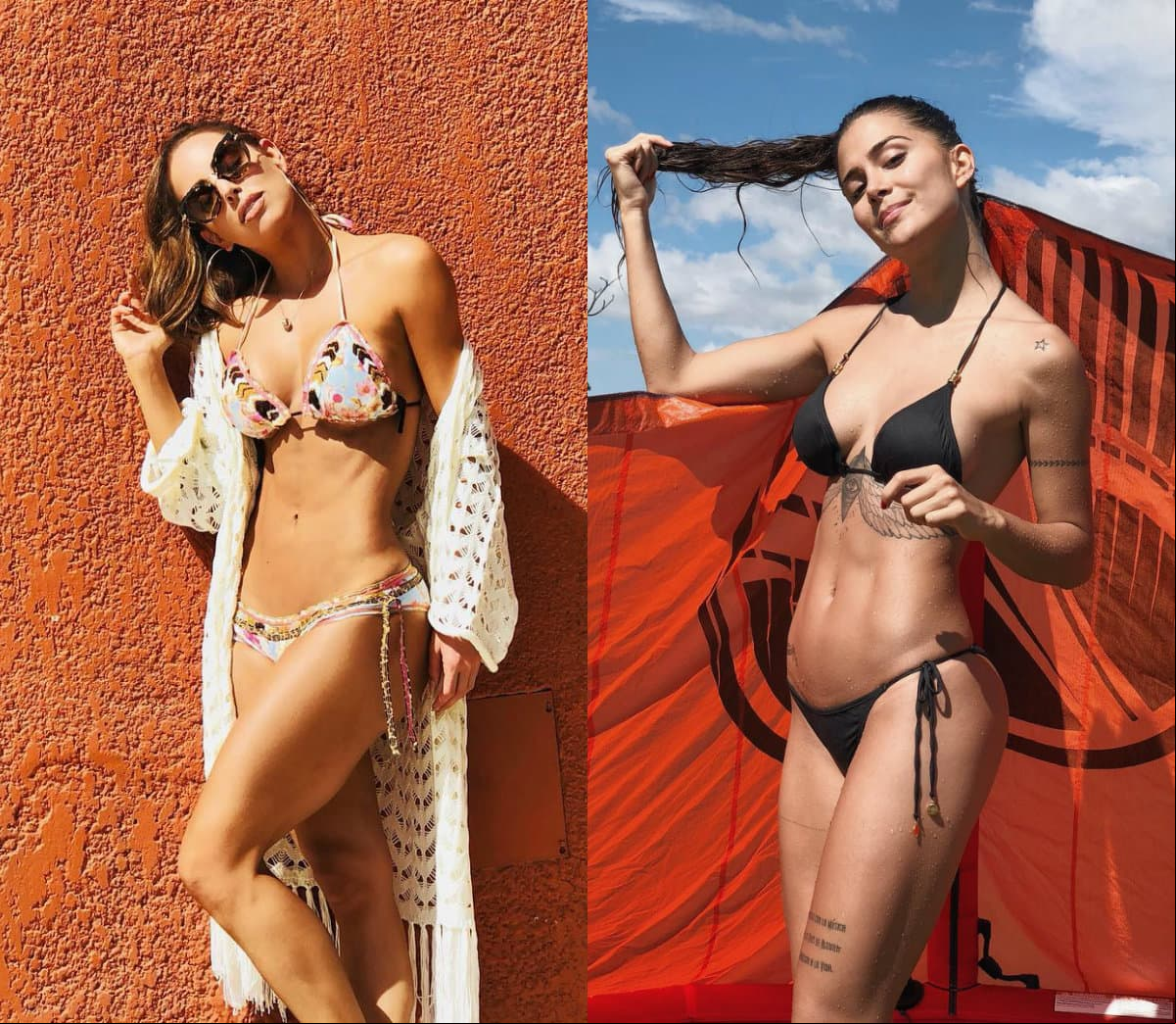Las actrices Sara Corrales y Greeicy Rendón mostrarán toda su sensualidad en una candente guerra de bikinis