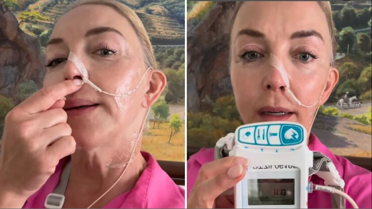 Laura Flores alarma a sus fans tras reaparecer con un tubo en la nariz: explica su estado de salud