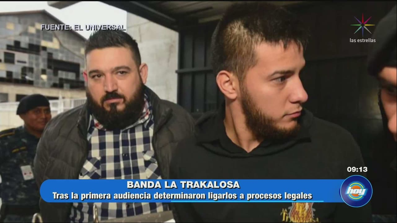 Integrantes de La Trakalosa, ligados a proceso