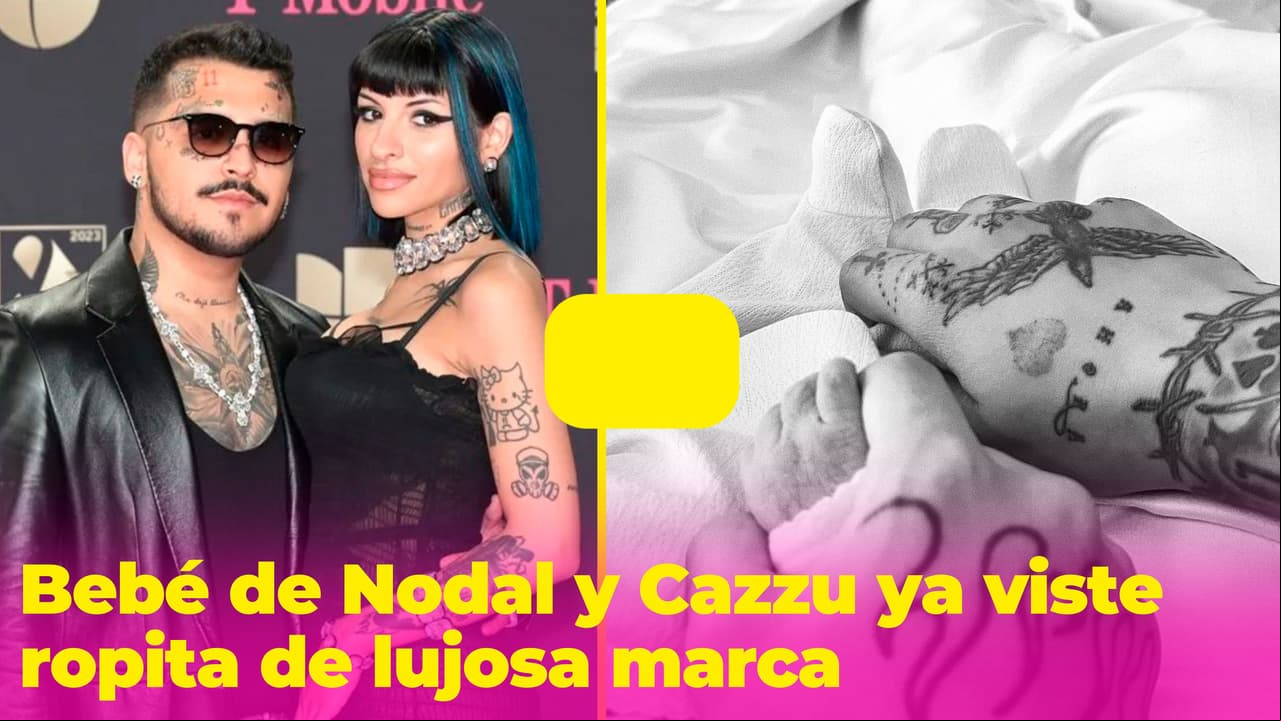 Esto cuesta la lujosa ropita de la bebé de Nodal y Cazzu: "Es la nueva princesa del regional mexicano"