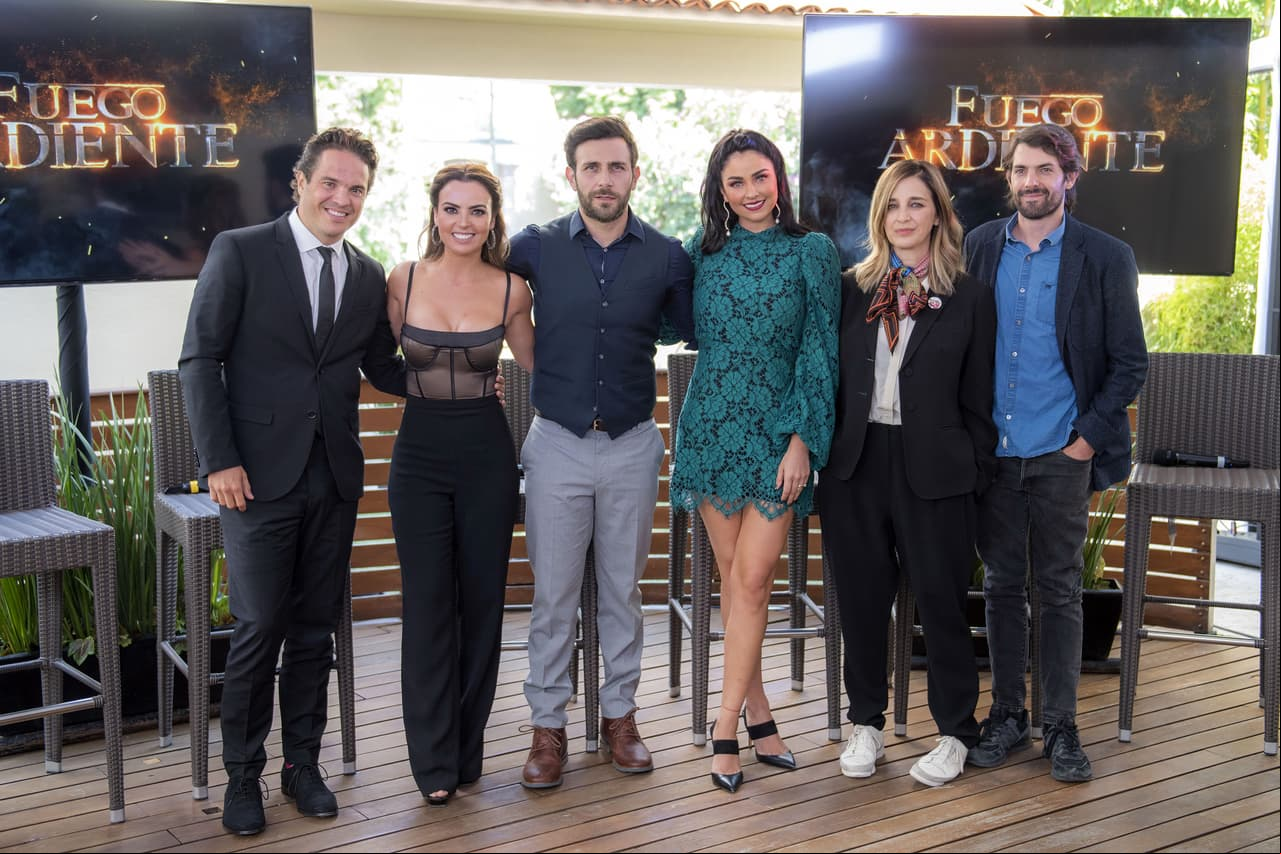 Mariana Torres y Carlos Ferro inician con las grabaciones de la telenovela ‘Fuego Ardiente’