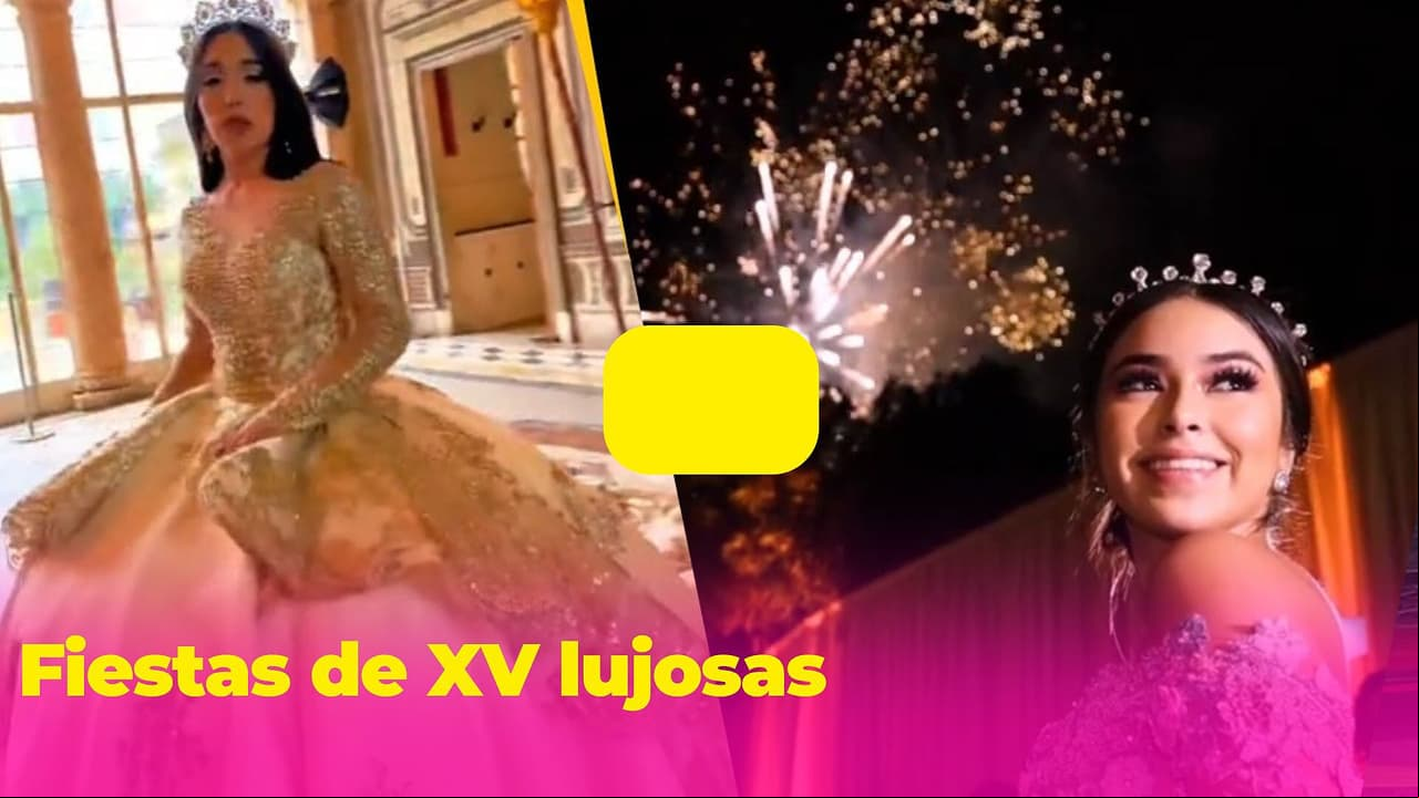 Las fiestas de XV años más lujosas: los papás gastaron una fortuna para consentir a sus princesas