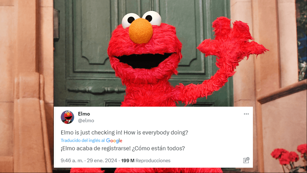 Elmo se hace viral en X (Twitter) por preguntar cómo están sus seguidores: recibe las respuestas más honestas