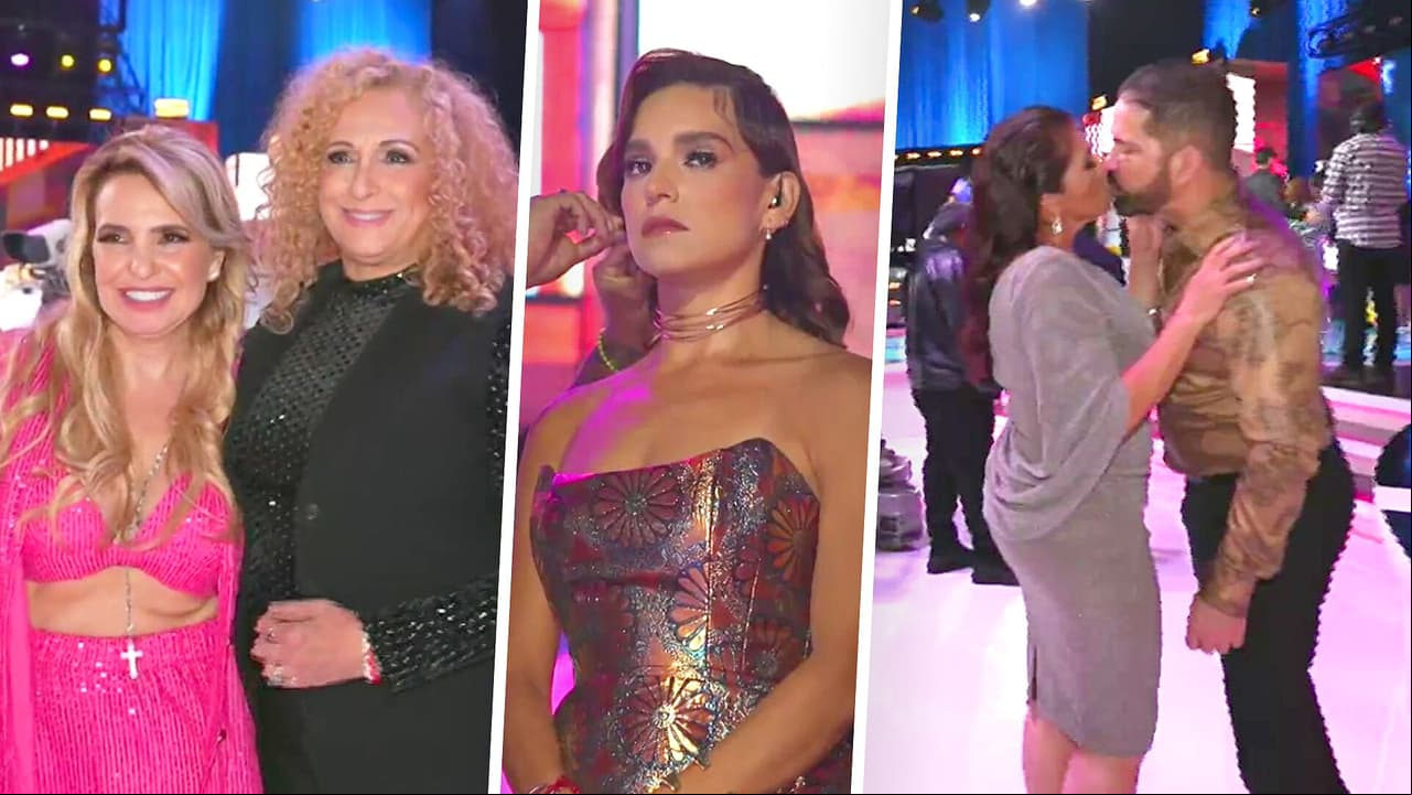 Reencuentros, chisme, fotos y hasta besos: el detrás de cámaras del 25 aniversario de Hoy