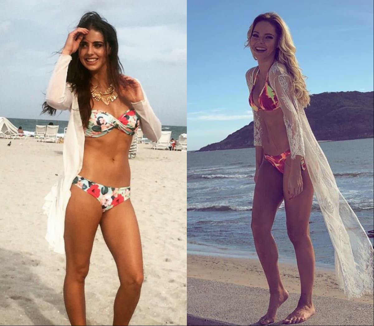 Las estrellas aseguran que sus figuras son resultado de una disciplina de varios años.