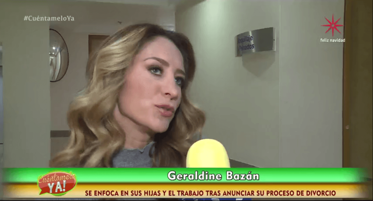 ENTREVISTA: ¡Geraldine Bazán rompe el silencio tras el anuncio de su divorcio!