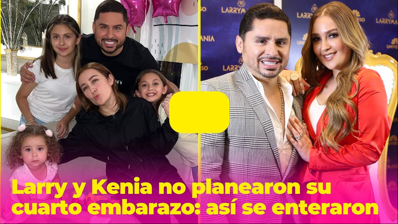 Larry Hernández y Kenia no planearon su cuarto embarazo: así fue el momento en que se enteraron