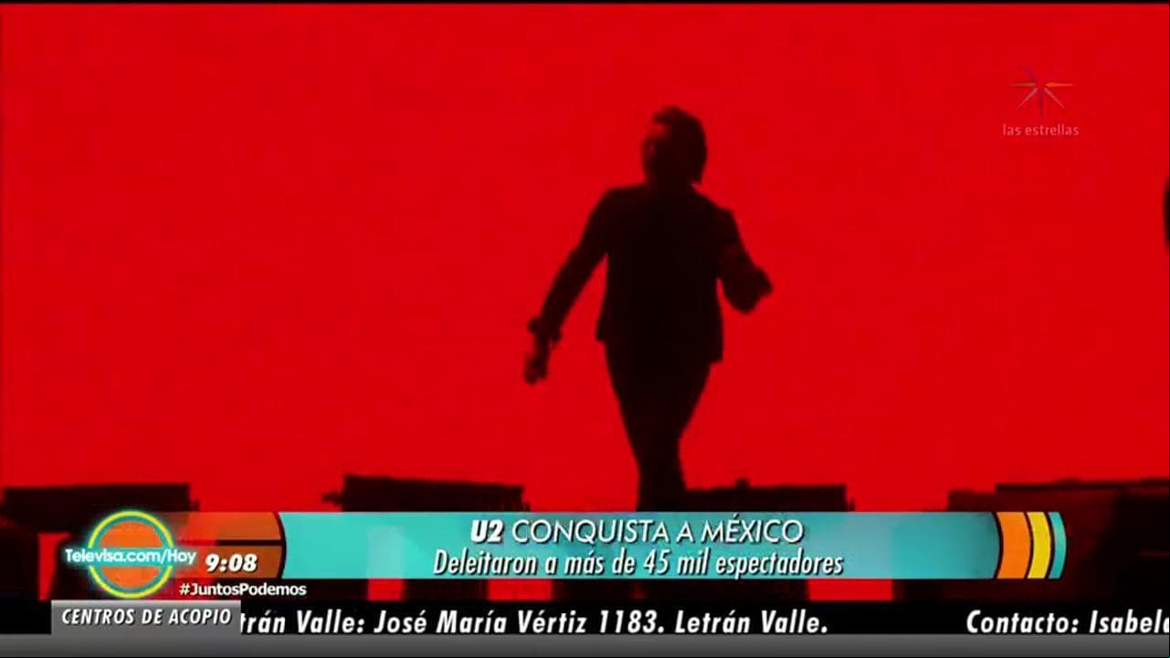 ¡U2 conquista a México!
