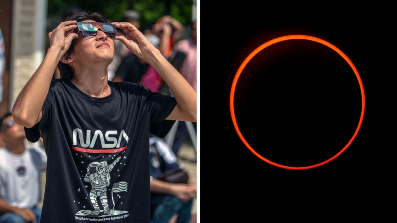 Eclipse solar anular 2023