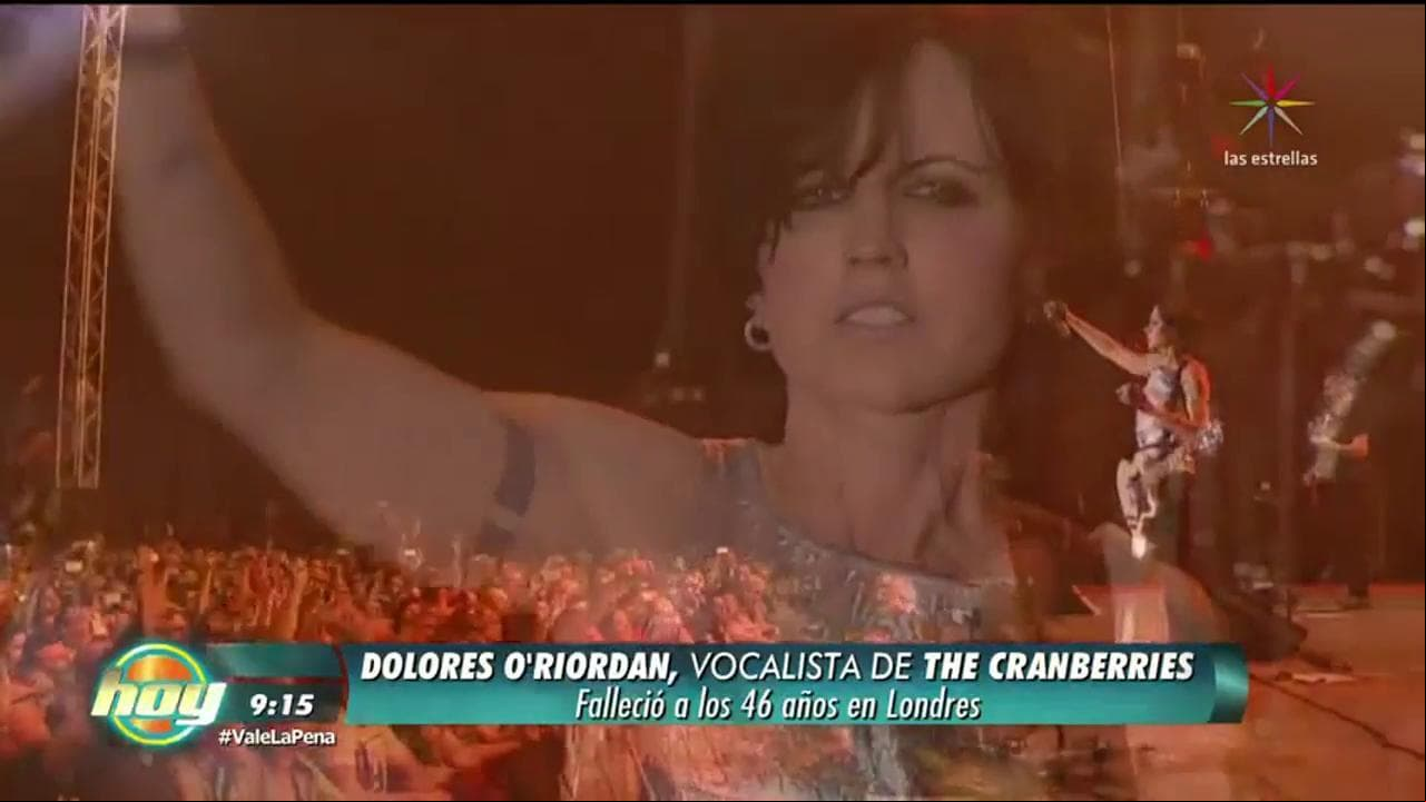 Famosos dan último adiós a Dolores O´Riordan
