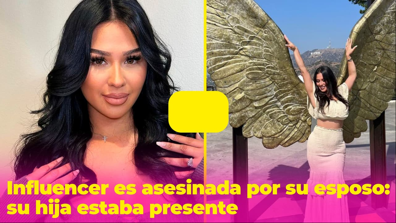 Influencer muere a manos de su esposo: su pequeña hija presenció el terrible crimen