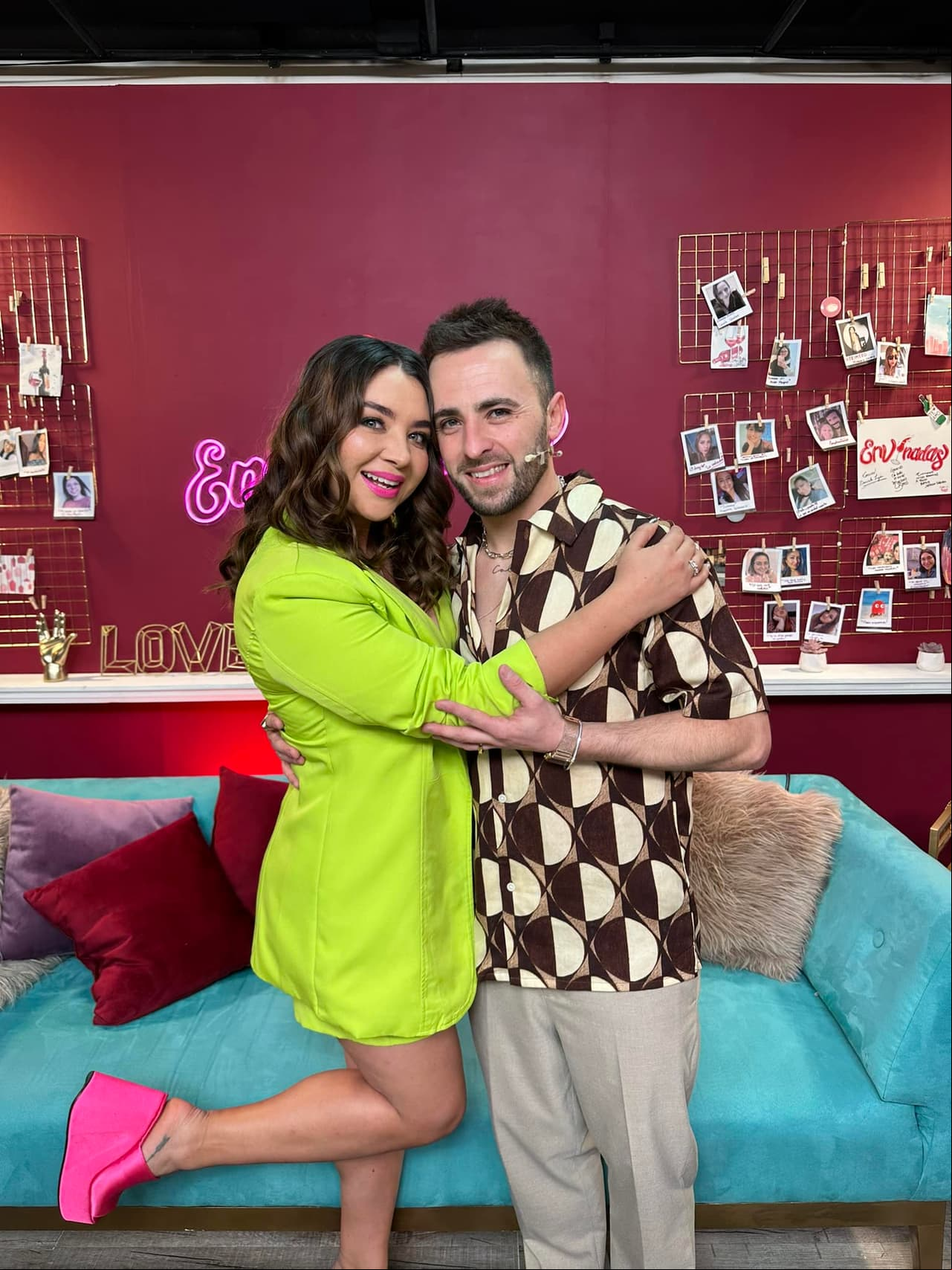 Así lucen Daniela Luján y Martín Ricca 24 años después de 'El diario de Daniela'.