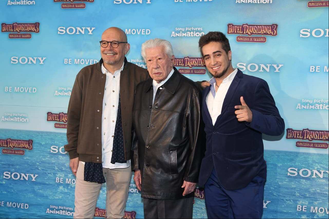 Mauricio Castillo, Ignacio López Tarso y Cristóbal Orellana no podían faltar en la alfombra roja (FOTO: 3Shock)