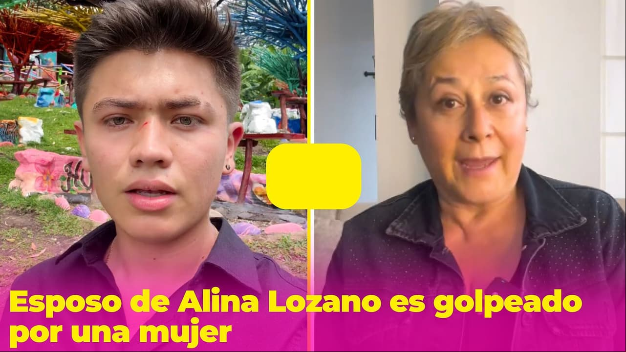 Esposo de Alina Lozano es golpeado por una mujer: lo acusa de no ser “ejemplo para la sociedad”