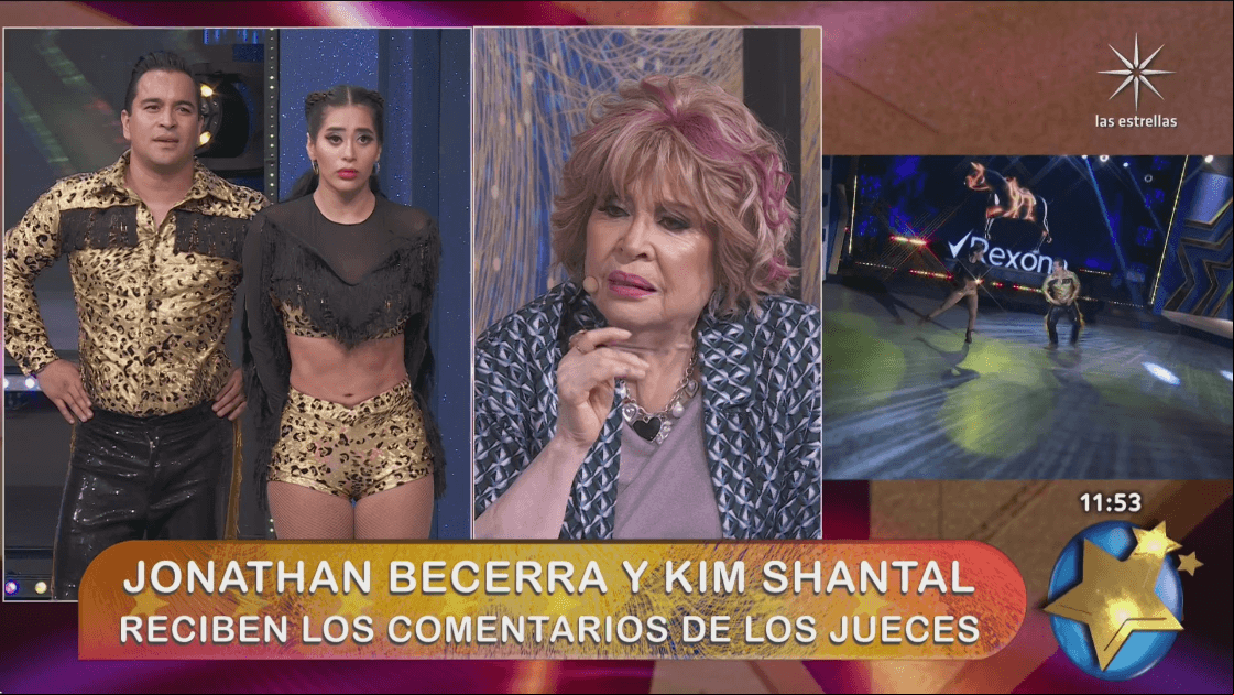 Emma Pulido critica el baile de Kim Shantal y Jonathan Becerra
